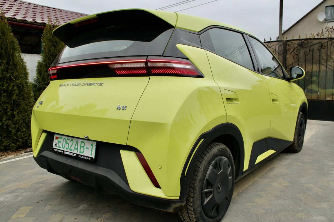 Брестский блогер Василий Пошелюк о BYD Seagull