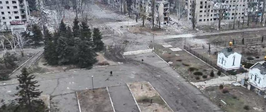 Российских солдат наградили за штурм Авдеевки