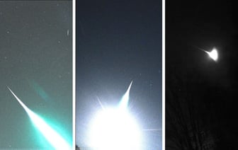 Астрономы-любители сняли на видео суперболид над Минском