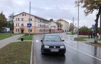 Утром в Ганцевичах водитель Volkswagen сбил женщину на пешеходном переходе