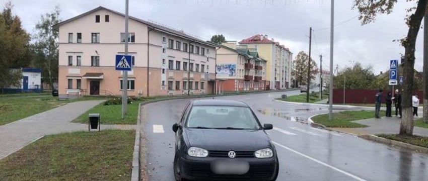 Утром в Ганцевичах водитель Volkswagen сбил женщину на пешеходном переходе