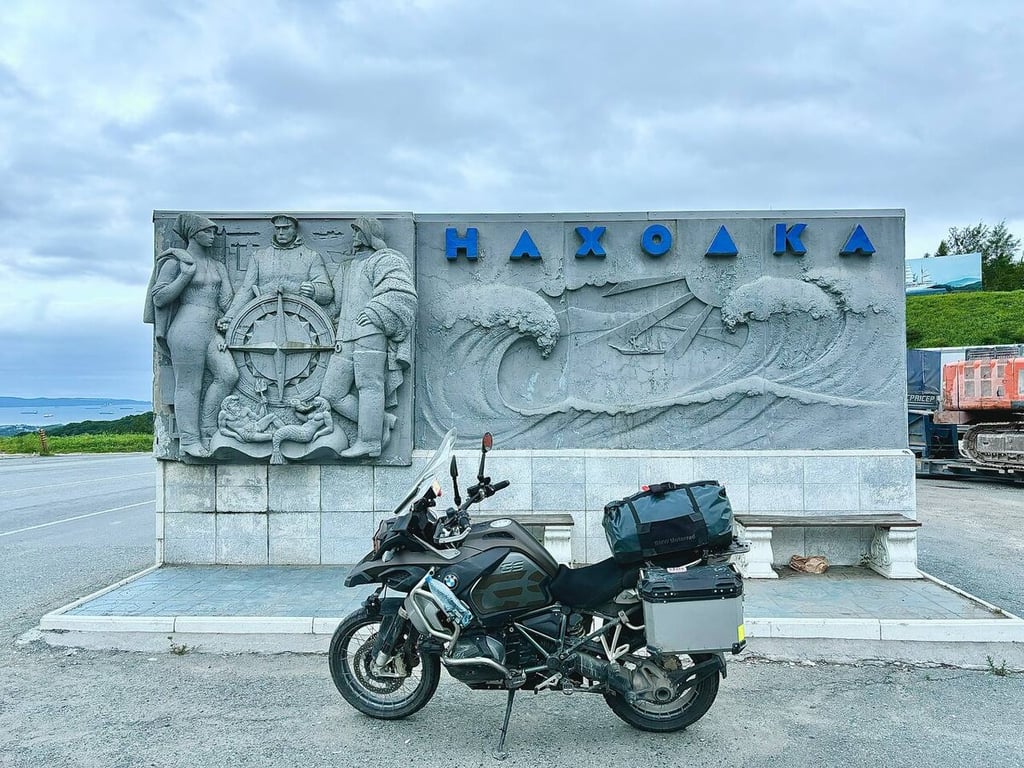 Белорус за месяц проехал 12 000 км на мотоцикле