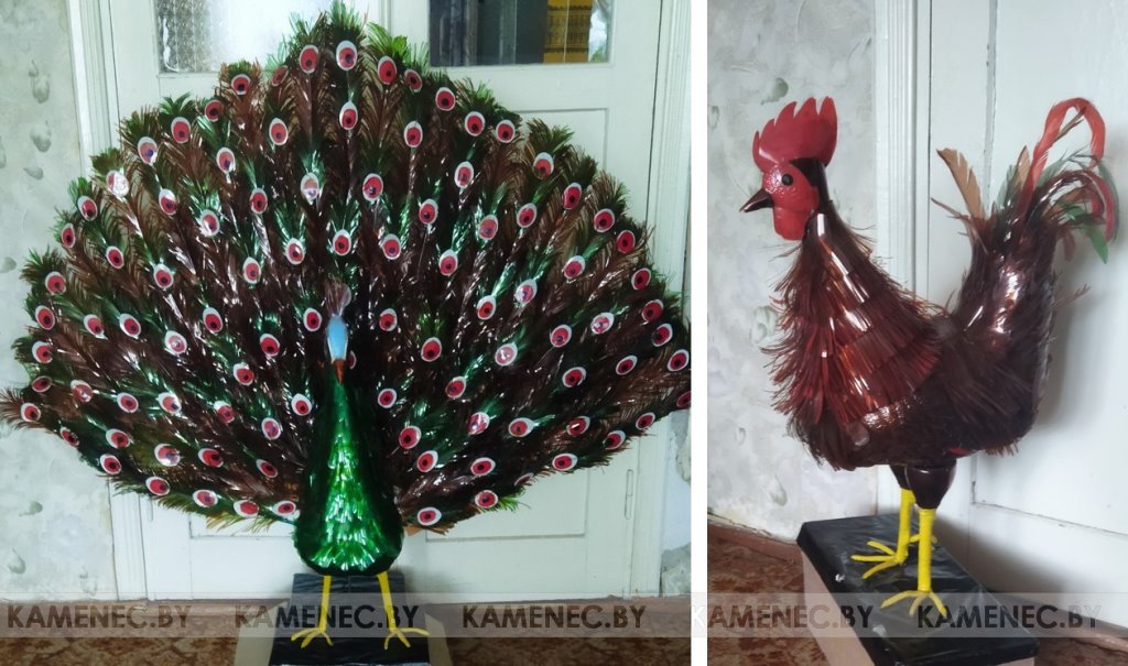 Жительница Каменецкого района дает вторую жизнь пластику, создавая красоту