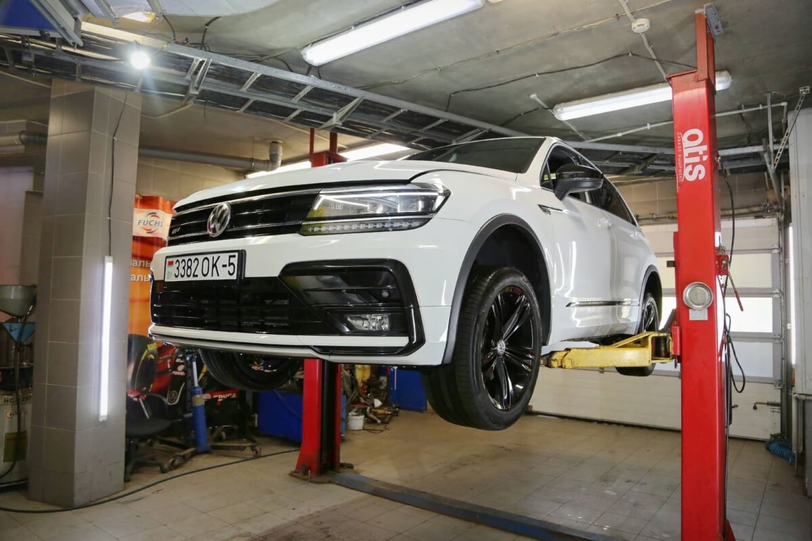Белорусу пригнали VW Tiguan с «сюрпризом»