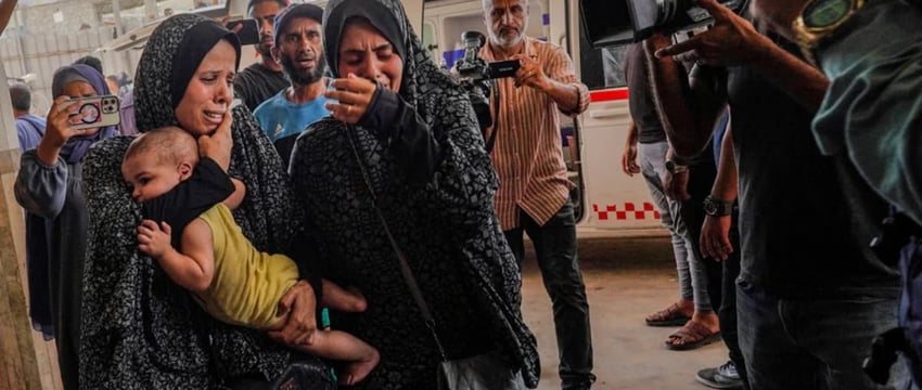 180 000 жителей Газы были вынуждены покинуть свои дома за 4 дня из-за продолжающейся израильской агрессии.