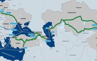 В обход России. В чем смысл развития Срединного коридора из Китая в Европу
