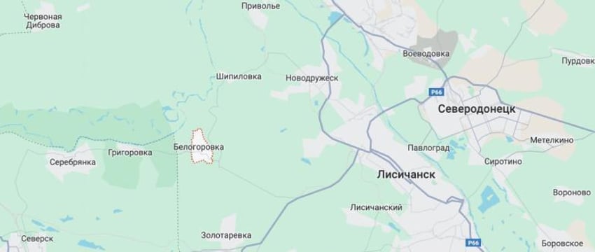 Российские военные заняли Белогоровку в ЛНР