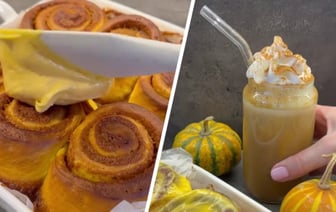 Как приготовить синнабонны с тыквой? Фудблогер показала рецепт, который покорит даже тех, кто не любит овощ — Полезно