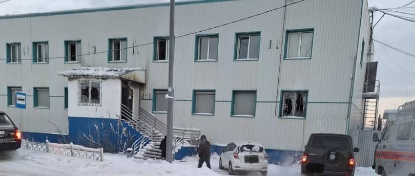 5 человек погибли при пожаре в изоляторе для дезертиров в Якутии