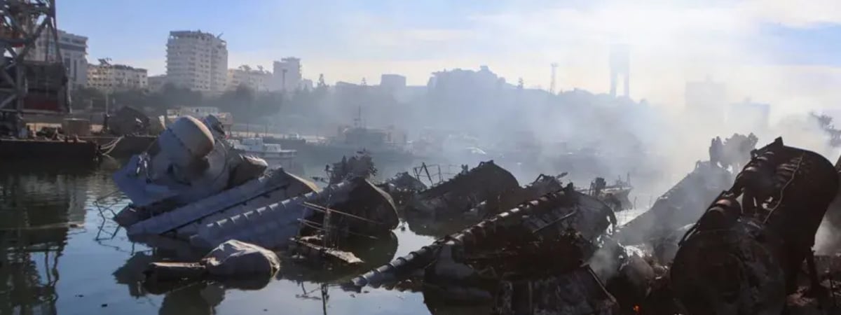 Израиль заявил об уничтожении военного флота Сирии