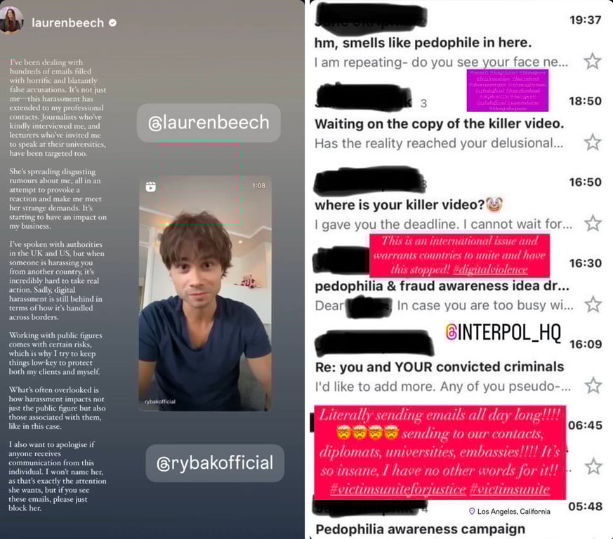 Норвежско-белорусский певец рассказал, что два года терпит сталкинг: бывшая коллега нападает на певца и угрожает его друзьям