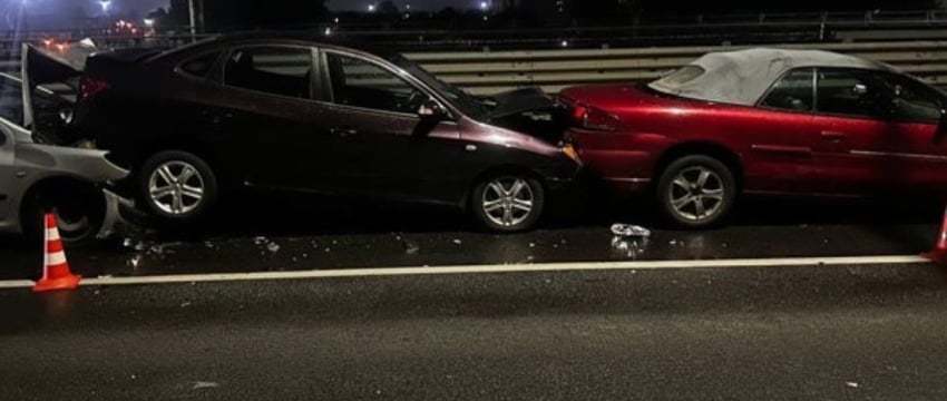 Стали известны подробности ДТП с участием четырёх авто в Бресте