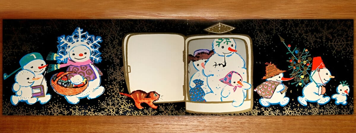 Эти старые новогодние открытки можно продать по 100 рублей и выше! А у вас найдутся? — Фото