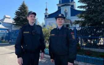 Повышение безопасности на улицах Беларуси во время Пасхи