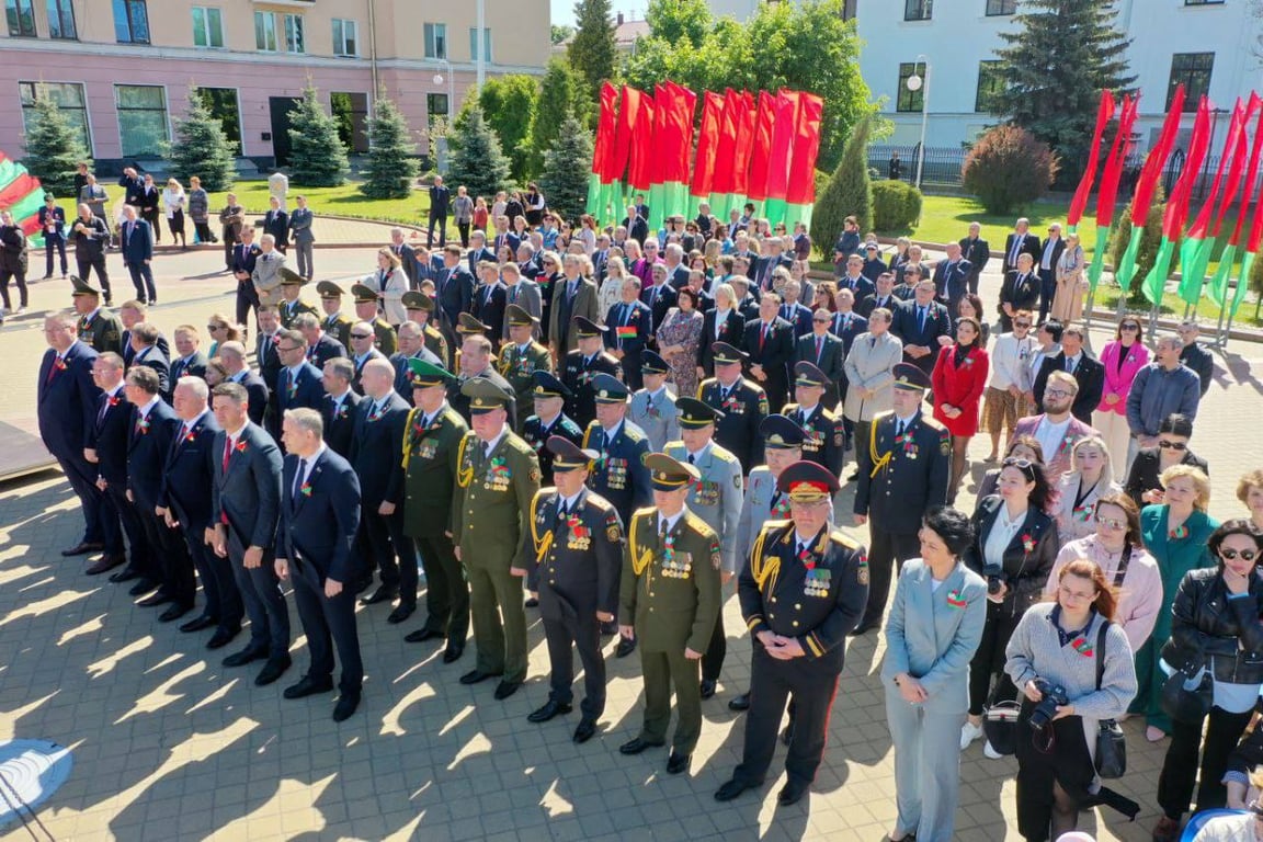 День Государственного флага, Государственного герба и Государственного гимна празднуют в Бресте