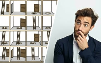 Эта головоломка проверит вашу находчивость. Сможете ли вы выбраться на верх за 5 секунд?