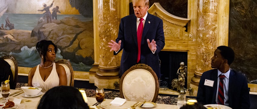После осуждения за отмывание денег Трамп наладил отношения с миллиардерами-донорами.