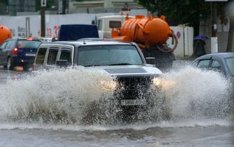 Рекордное количество осадков в апреле в Витебске
