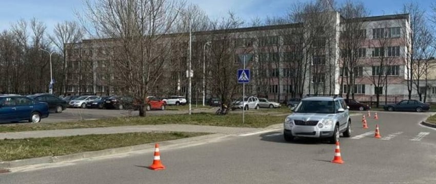 В Бресте 73-летний водитель автомобиля Skoda сбил 87-летнего велосипедиста