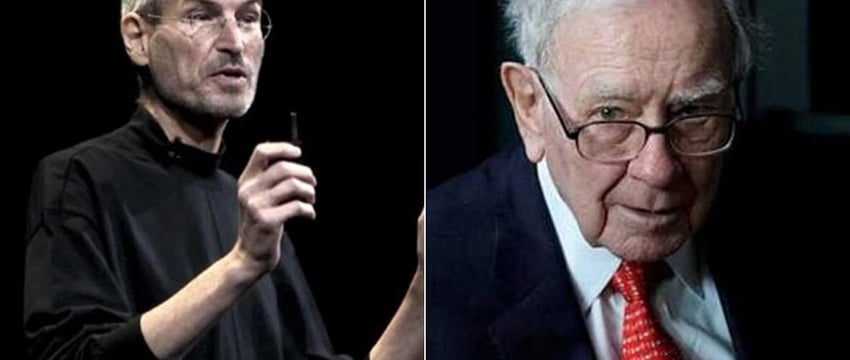 Уоррен Баффет рассказал, что Стив Джобс обращался к нему за советами по инвестированию, но проигнорировал их.