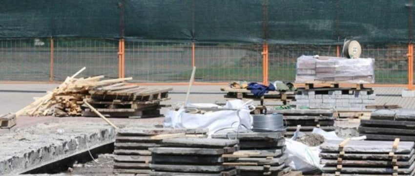 Ремонт Вечного огня в Брестской крепости