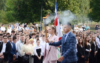 Фотофакт. Как гомельский Политех встретил новых студентов