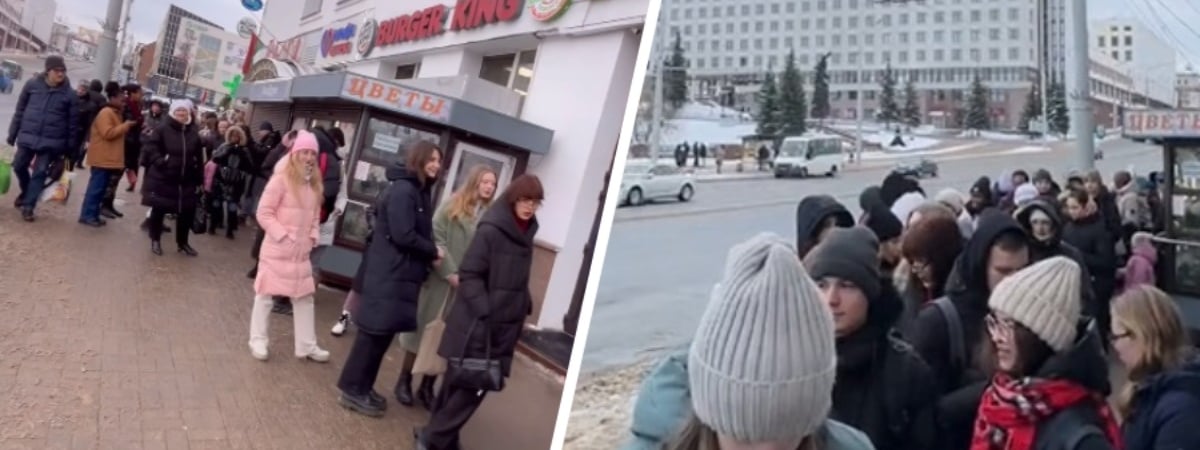 В Витебске жители выстроились в двухчасовые очереди за пончиками. Что в них особенного? — Фото