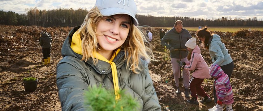 Плюс 2,5 га. Кто помогает восстанавливать лес в Гомельской области