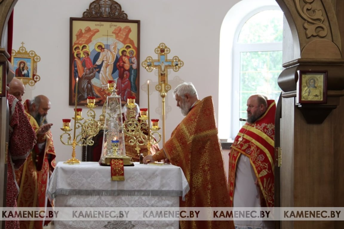 Архиепископ Брестский и Кобринский Иоанн освятил храм в Каменце