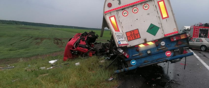 Серьезное ДТП на М1