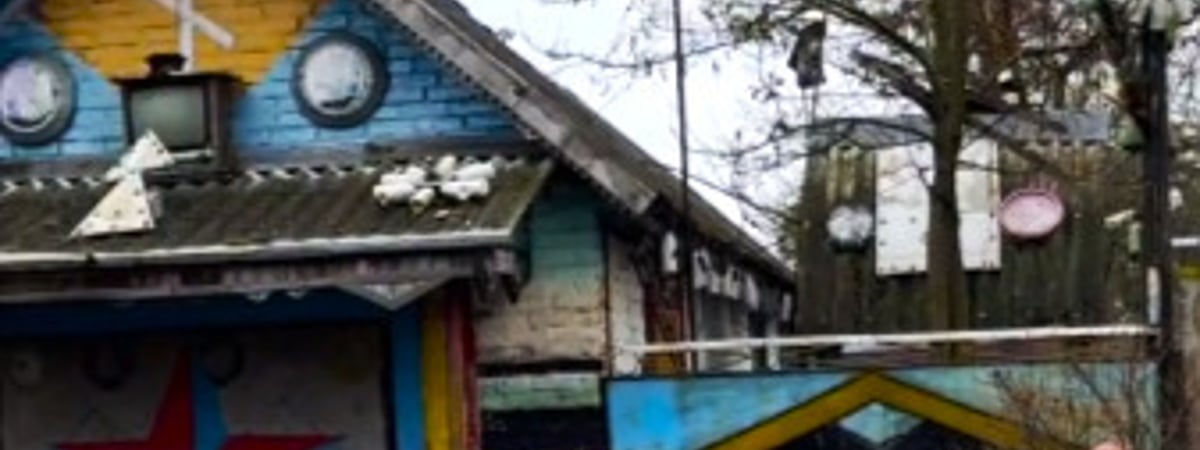 «Мне кажется, там маньяки живут» — В TikTok опубликовали видео необычного дома на Минщине — Видео