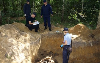 В Ивьевском районе нашли неизвестное захоронение времен Великой отечественной войны