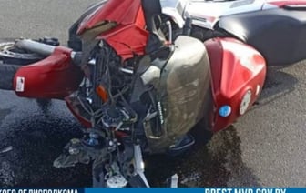 ДТП на мосту в Барановичах