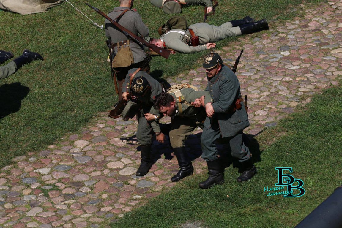 В Бресте воссоздали события Первой мировой войны