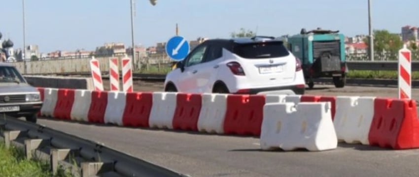 Ремонт путепровода в Пинске