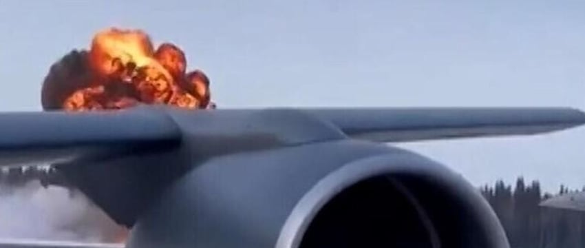 Крушение американского истребителя F-35 на Аляске попало на видео