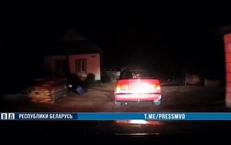 В Мозырском районе ГАИ со стрельбой задержала 19-летнего бесправника — Видео