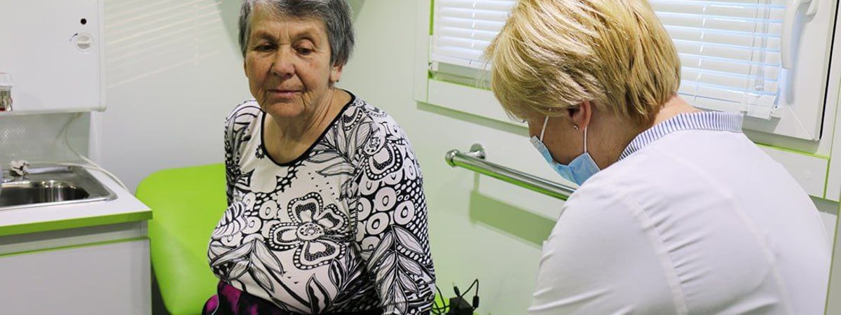 В Островецком районе появился передвижной ФАП — как он выглядит и какую помощь оказывают людям