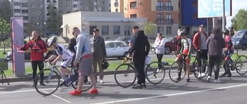В Бресте стартовали республиканские соревнования по велосипедному спорту на шоссе