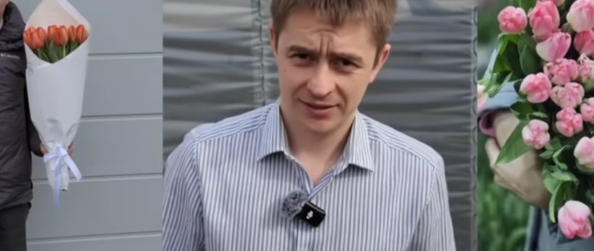 Блогер из Бреста рассказал, сколько можно заработать на тюльпанах