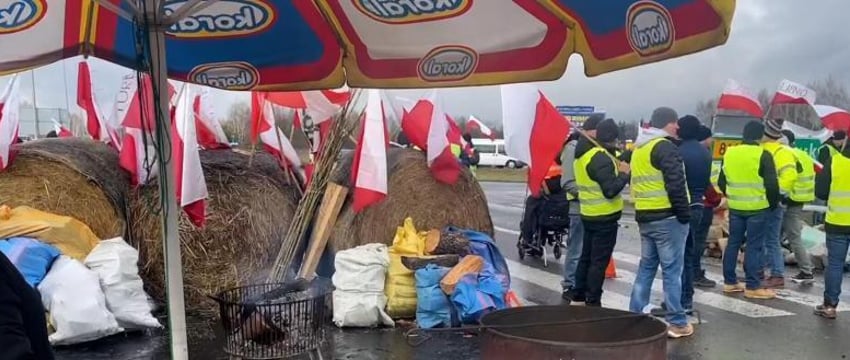 Польские фермеры планируют полную блокаду границы с Украиной