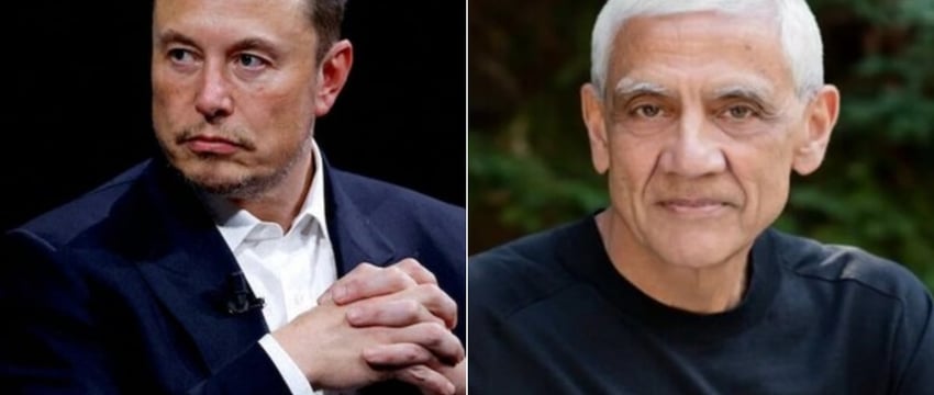 Острая перепалка Илона Маска и индийско-американского миллиардера Винода Хослы о X