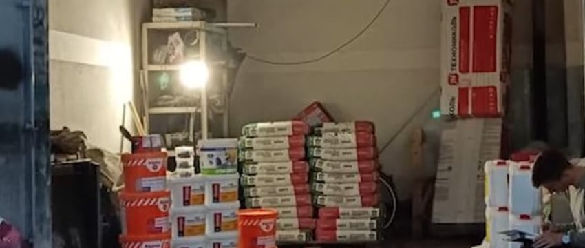 Работник похищал строительные материалы, общий ущерб составил более 10 000 рублей