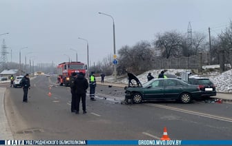 В Гродно в аварии погиб водитель — как это произошло