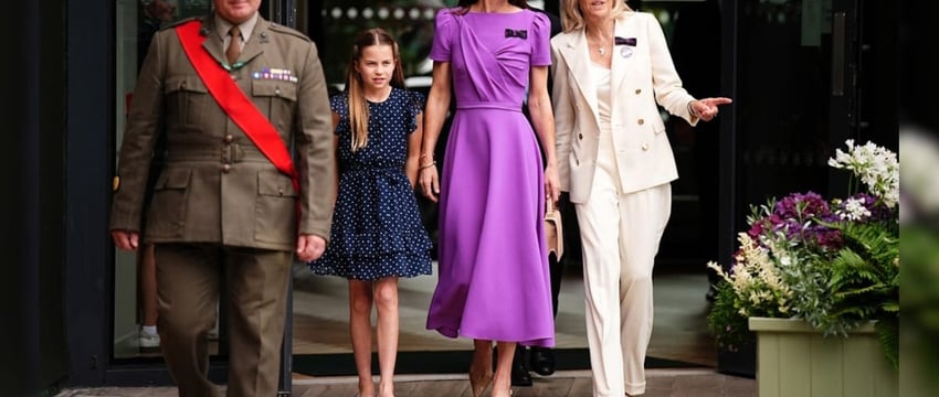 Кейт Миддлтон посетила финал Уимблдона с дочерью во время борьбы с раком