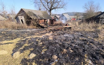 Гараж, сарай и мастерская — за выходные в Гродненской области произошло восемь пожаров