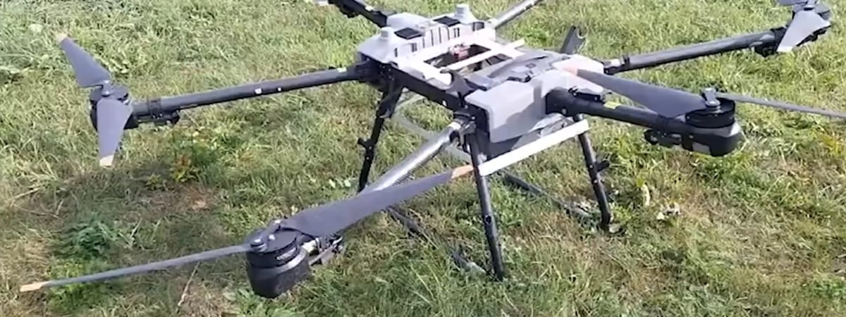 Лидские пограничники обнаружили и посадили дрон — что произошло