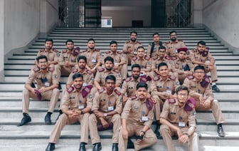 Торжественный ритуал посвящения в кадеты провели в Полоцке