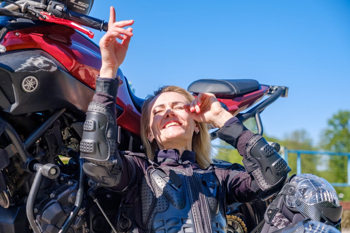 Белоруска рассказала об опыте езды на Yamaha FZ-07