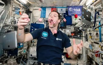 Почему еда в космосе падает ровно: удивительная связь с гравитацией